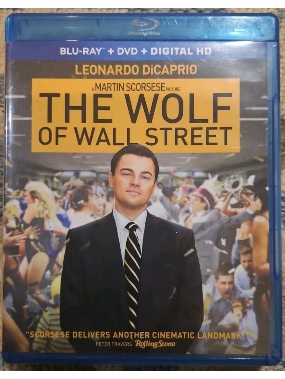 The Wolf of Wall Street (Blu-ray, 2013) NEW